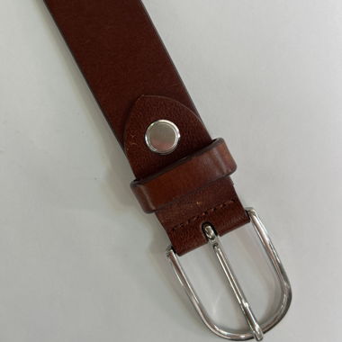 Ceinture en cuir marron