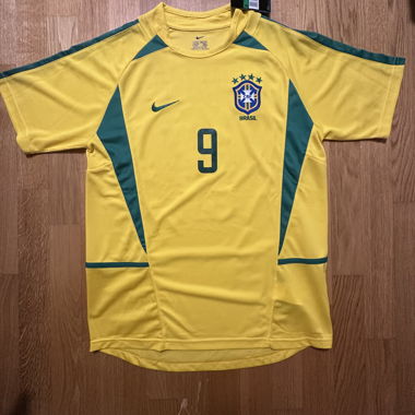 Brasilien-Trikot 2002 Ronaldo #9