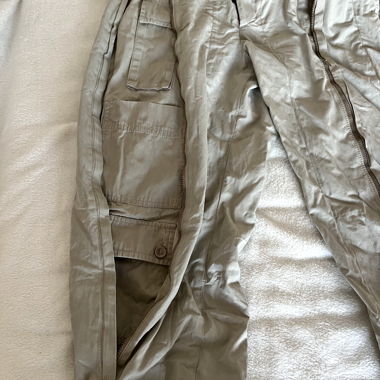 Lightweight beige Dolce gabbana cargo pants 