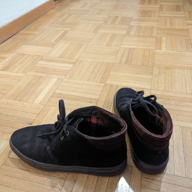 Winterschuh in Italien gekauft (Forte dei Marmi)