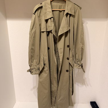 Khaki Grün, Olive  Trenchcoat