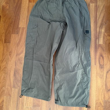 Mertra Parachute Pants Brown