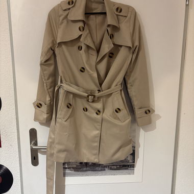 Beige Trench Coat