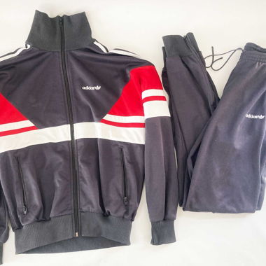 Adidas Vintage 80s Trainer Tracksuit Size S