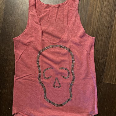 Débardeur Skull en strass Zadig & Voltaire