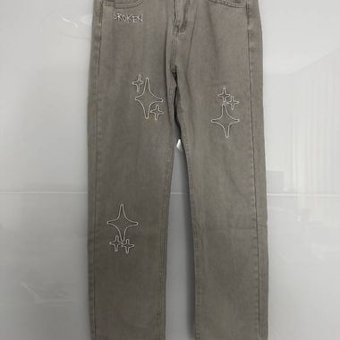 Broken Planet Jeans in gray like new