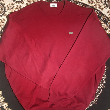 Red Lacoste Jumper