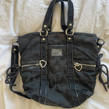 Borsa Coach nera y2k