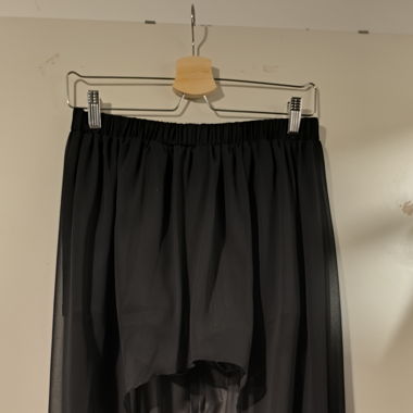 Jupe avec Shorts Noir Taille L