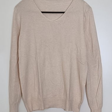 Pull chaud beige