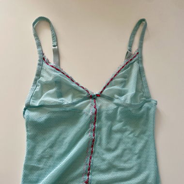 mesh cami loungerie top