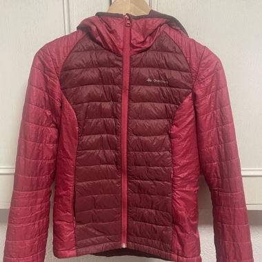 Veste matelassée à capuche Quechua rose XS