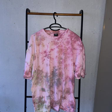 FSBN Oversized T-Shirt Tie-Dye Pink S