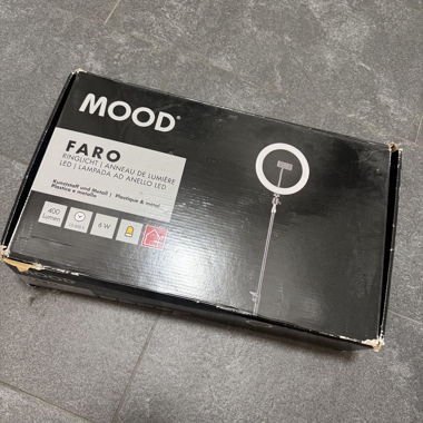 MOOD FARO LED Ringlicht mit Stativ