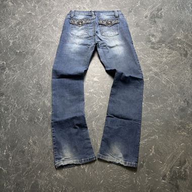 Jeans Vintage Miss Me Like Bootcut Vita Bassa (M)
