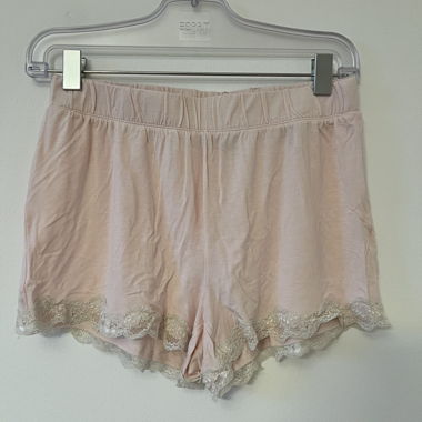 Pink Lace Shorts