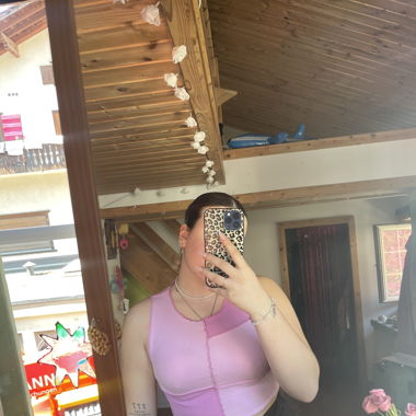 Pink/rosa Crop Top