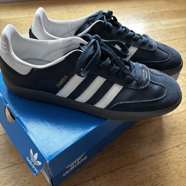 Adidas Samba navy blue