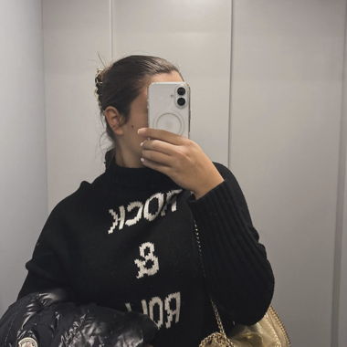 Maglione in lana merino nera Zadig & Voltaire