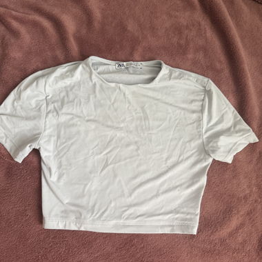 Weisses Zara Crop Top