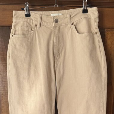 Chino beige femme 