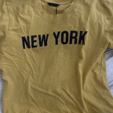 Yellow New York T-shirt