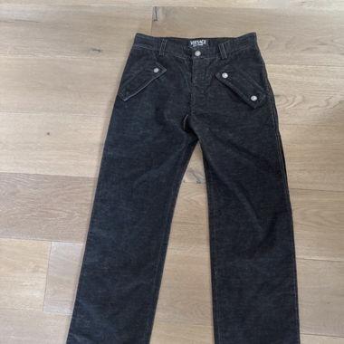 Versace Jeans Couture black trousers Vintage