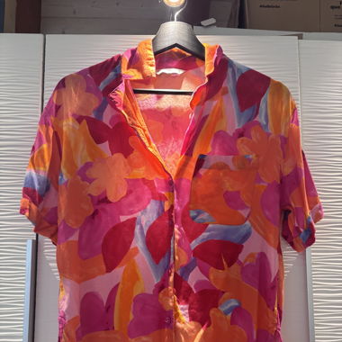 Farbige Bluse von Stradivarius  XS