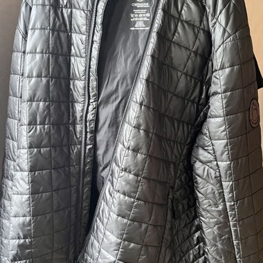 Cintamani black quilted jacket