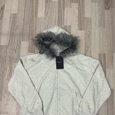 Fur Zip Hoodie