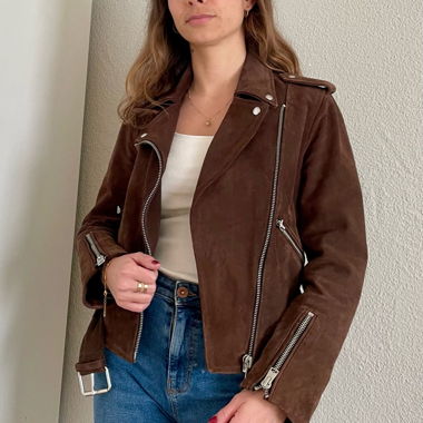 Lederjacke