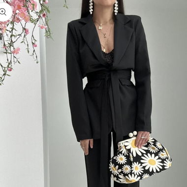 Tailleur noir L