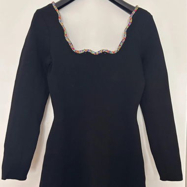 Robe noire Sandro 