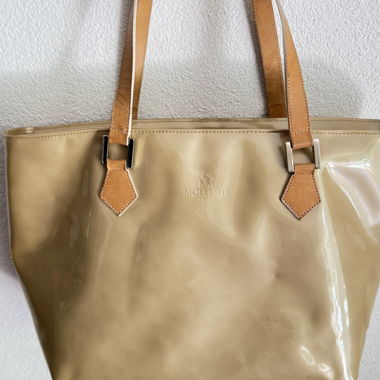 Borsa in pelle verniciata Mollerus