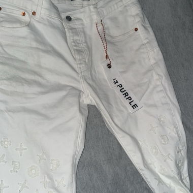 Weisse PURPLE Jeans Gr. 34