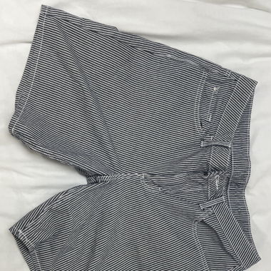 weiss blau gestreifte jeans von Lee