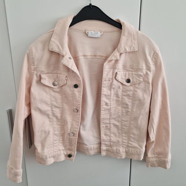 Pink Denim Jacket