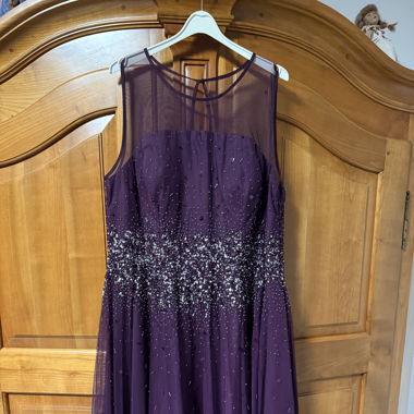 Cocktail Kleid mit Strassteinen