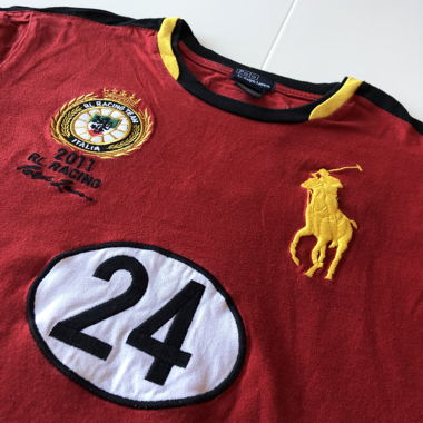 T-Shirt Polo Ralph Lauren Men Red L (14-16)