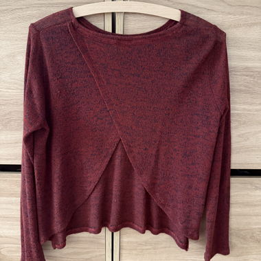 Back-Open Sweater