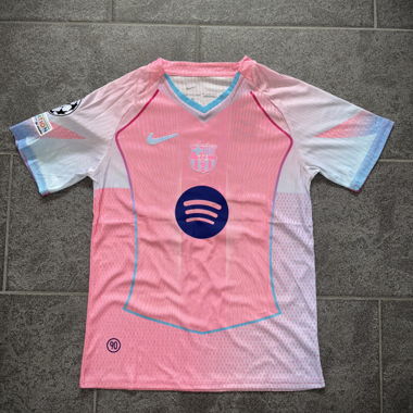 Barcelona 2024/25 pink Jersey - LAMINE YAMAL 19