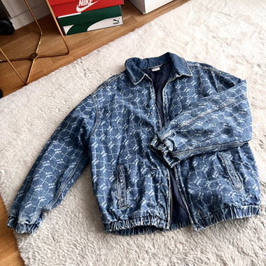 Bomber in jeans Iets frans