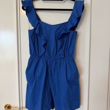 Blaue H&M Short-Jumpsuit