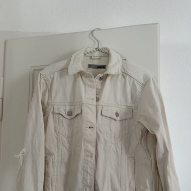 Jeansjacke Topshop naturweiss/beige