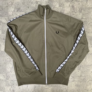 Felpa Fred Perry verde oliva