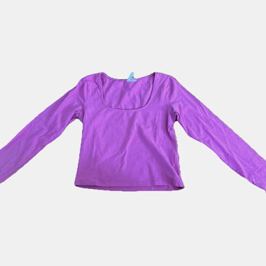 Pink Long Sleeve Top
