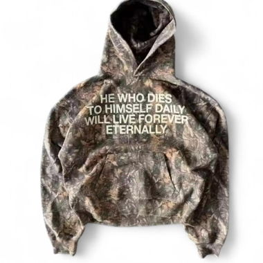 Y2k Forest Graphic Hoodie