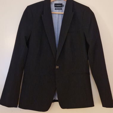 Veste Caroll noire
