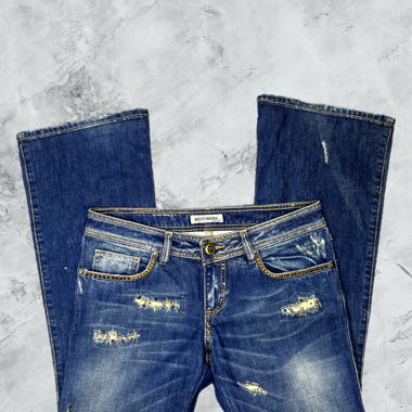 vintage Y2K flared denim