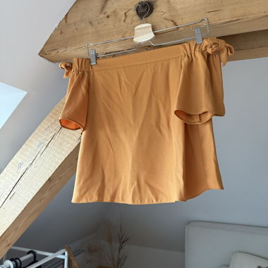 Camicia a spalle scoperte Mango